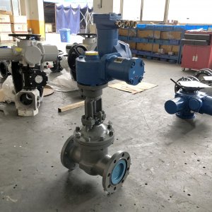 礦用電動閥門MKZ941H-40 DN150防爆（礦山、冶